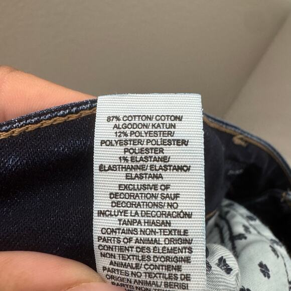 Lucky Brand Ginger Boot Jeans 18W Dark Wash Stretch Denim Mid Rise Bootcut - Picture 13 of 14